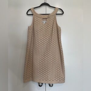 White House Black Market Eyelet Shift Dress